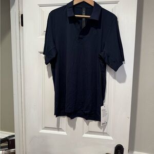New with tags LuluLemon Men's Navy Polo Shirt